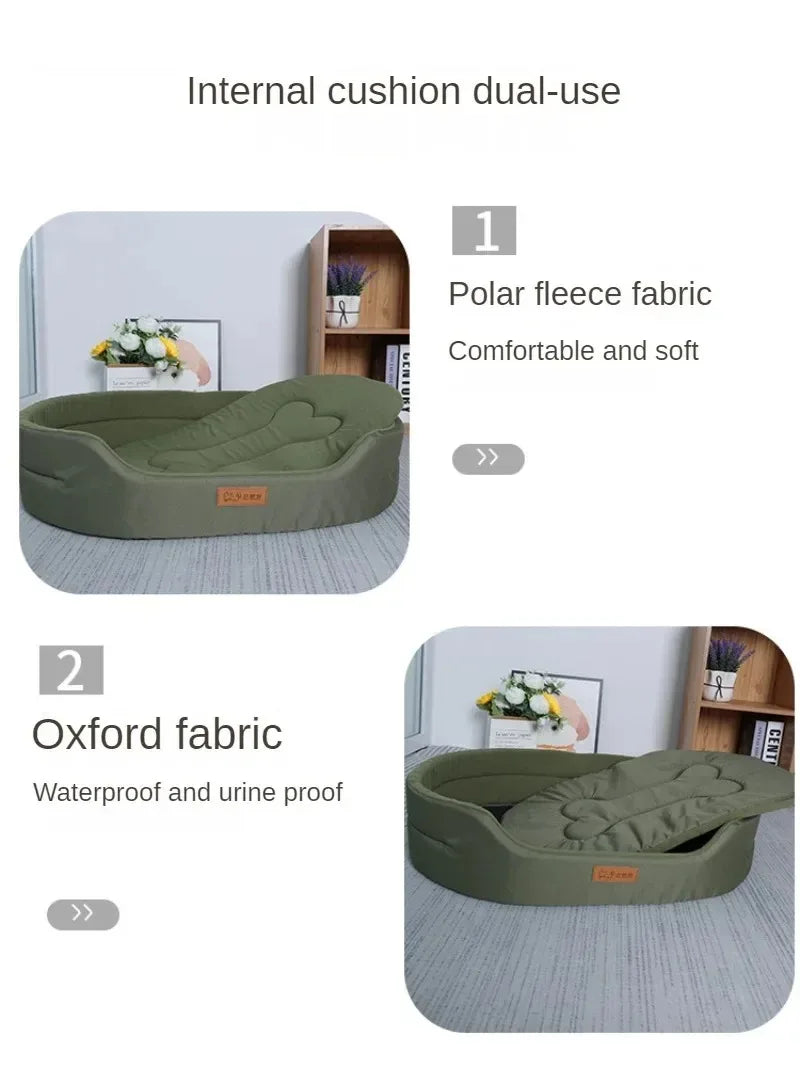 Medium Dog Sofa Bed Mat Home Pet Supplies