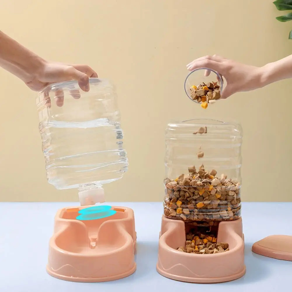3.8L PP Pet Water Fountain Automatic Food Dispenser Cats Dogs