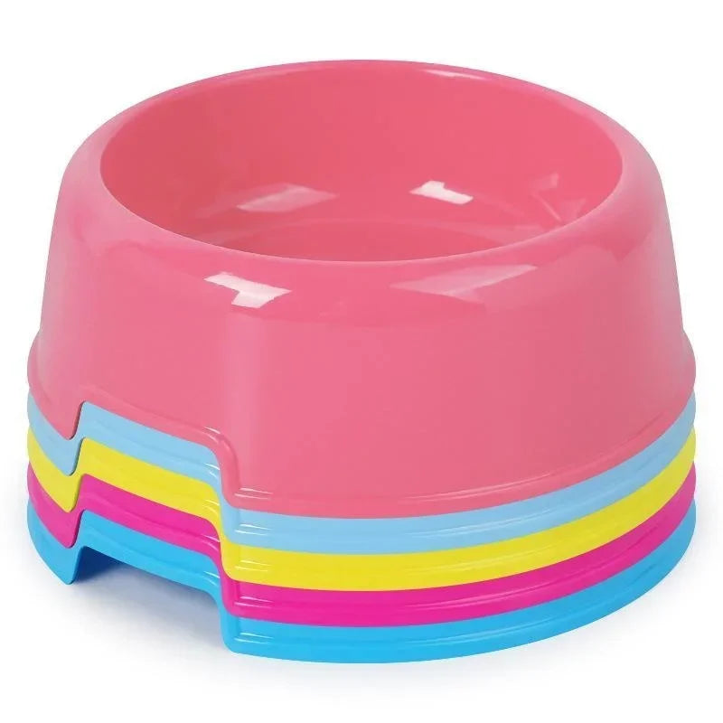 Durable Plastic Food and Water Dish Bowl for Pets