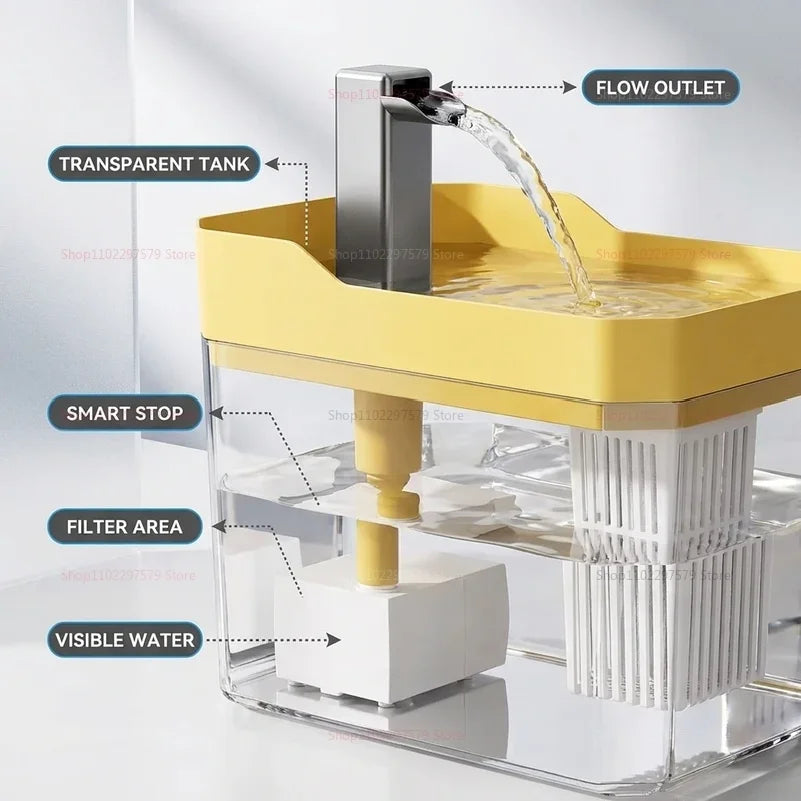 QuietCat Dispenser | Ultra-Silent Cat Water Fountain USA