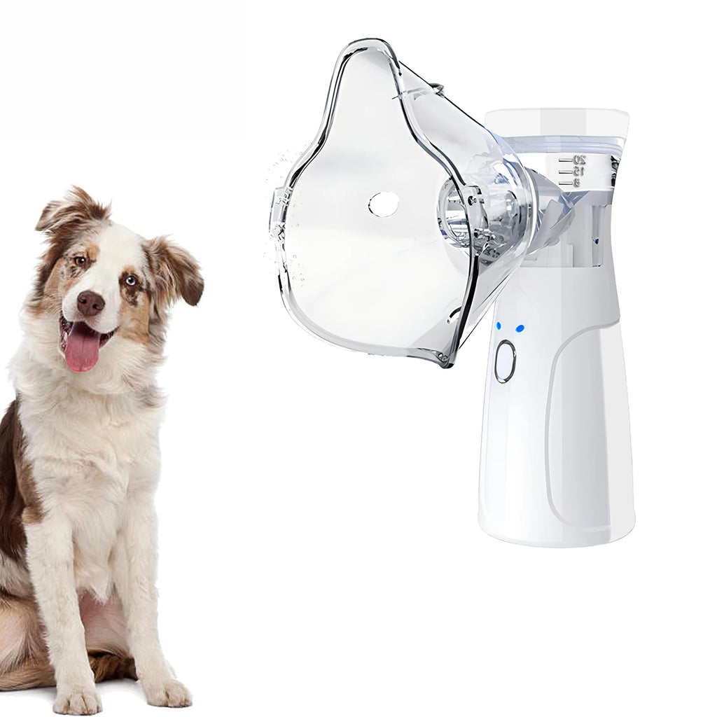 Veterinary Pet Asthma Inhaler Spacer Nebulizer for Cats & Dogs