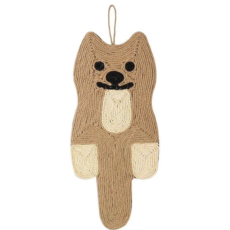 Cat Scratcher Board Claw Sharpener Mat - Grinding Nail Pad and Bed