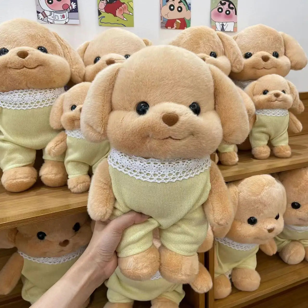 Cute Poodle Plush Toy Soft Stuffed Dog Kawaii Kids Gift