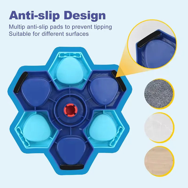 Non-Slip Slow Feeder Bowl Cats Dogs