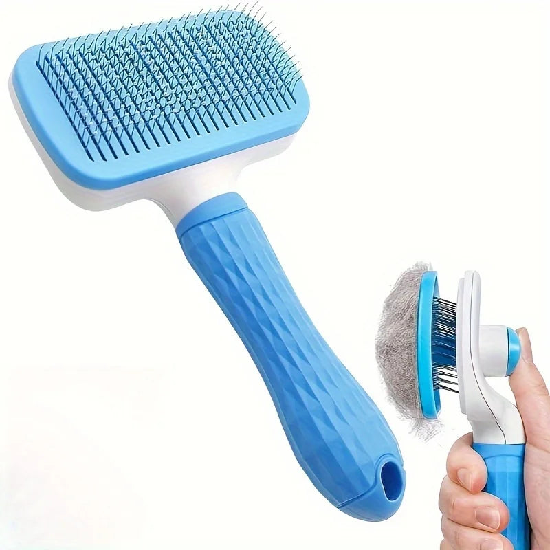 Deshedding Comb Pet Hair Remover Brush Long Hair Dogs Cats