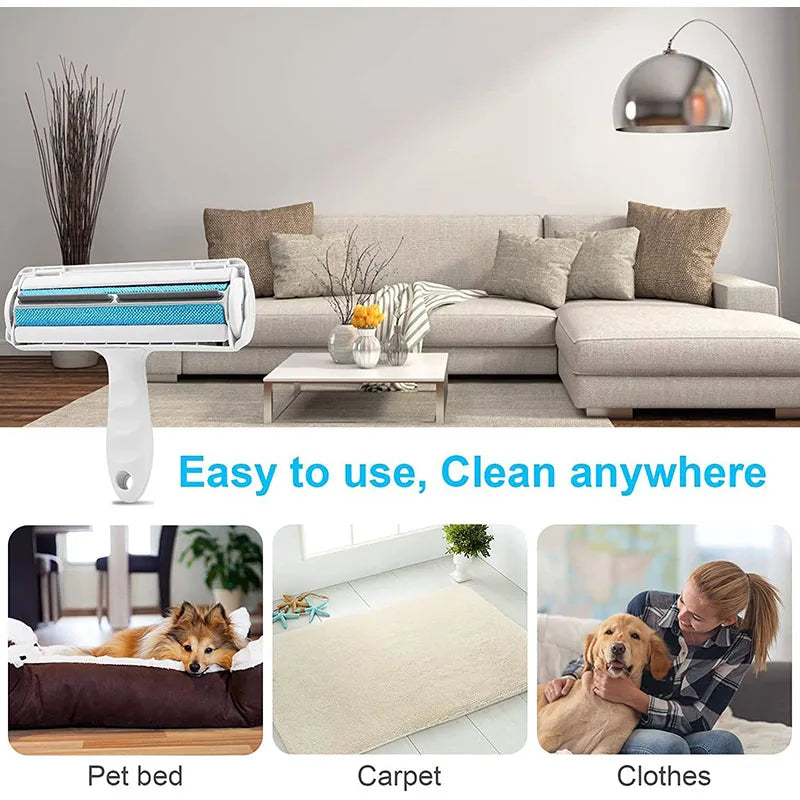 Pet Grooming Brush with Stainless Steel Pins for Thick Coats