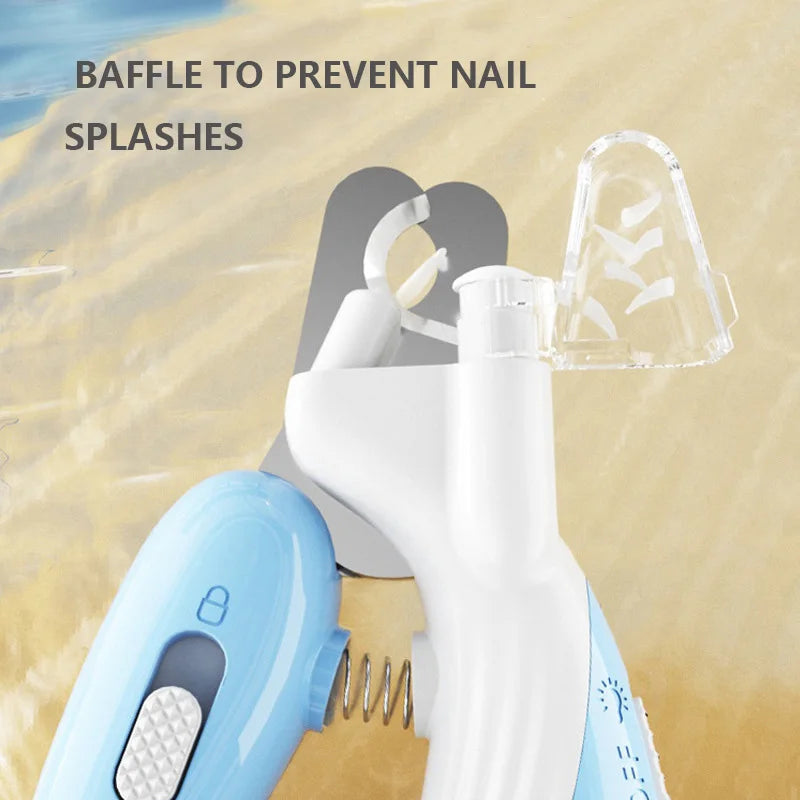 Professional LED Pet Nail Clippers Claw Trimmer
