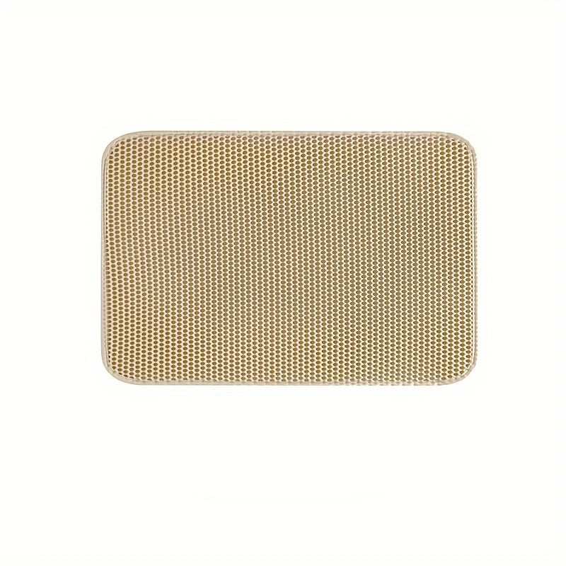 Large Cat Litter Mat Honeycomb Double Layer Urine Waterproof