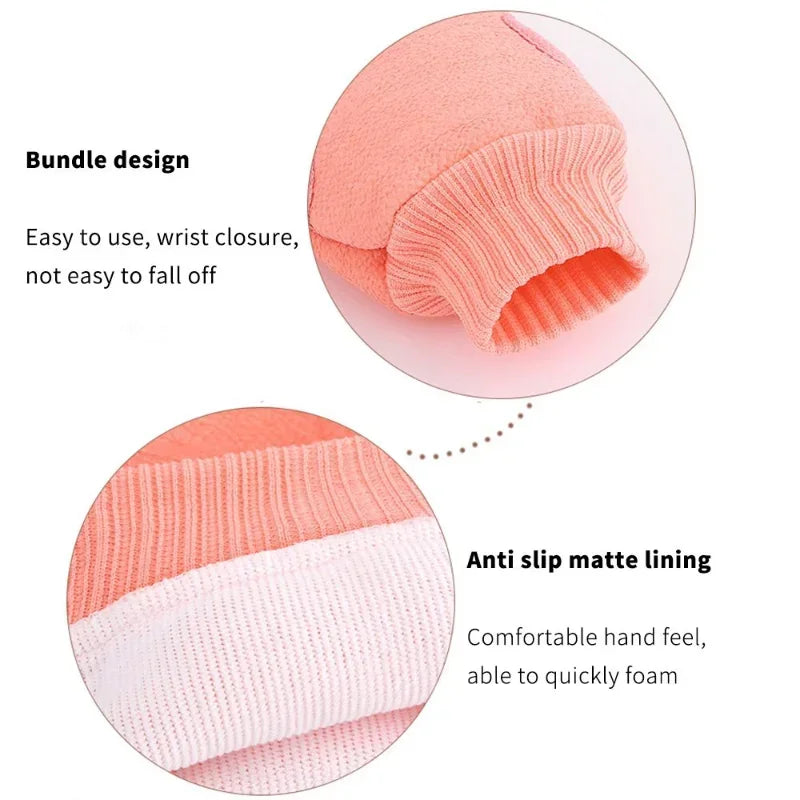 SPA Exfoliating Shower Scrub Mitt Dead Skin Glove