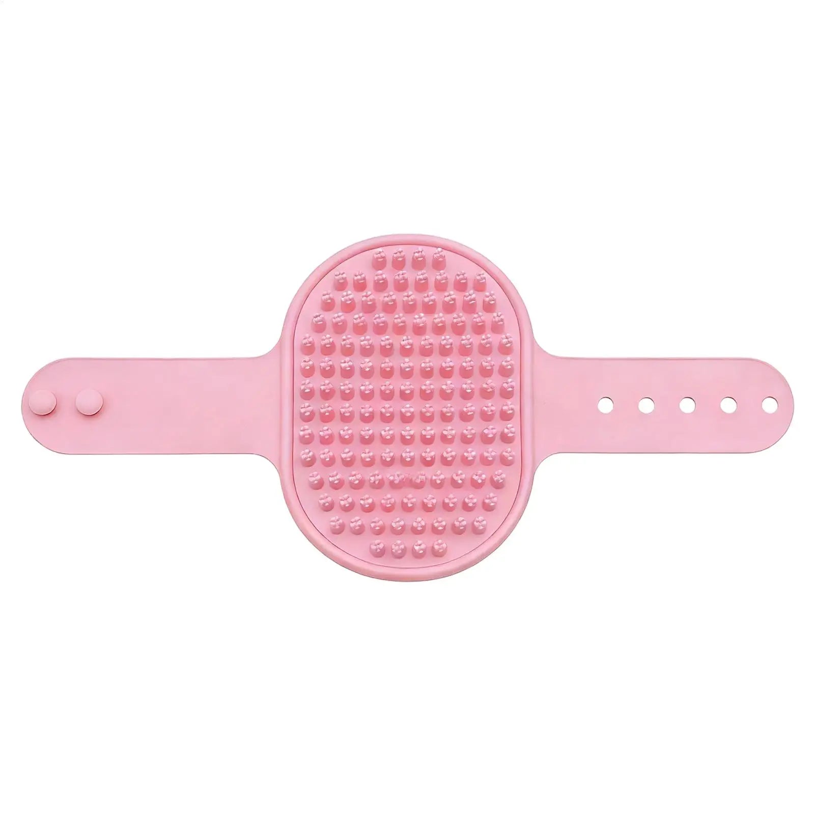 Pet Grooming Bath Massage Brush Soap Shampoo Dispenser Silicone Dogs Cats