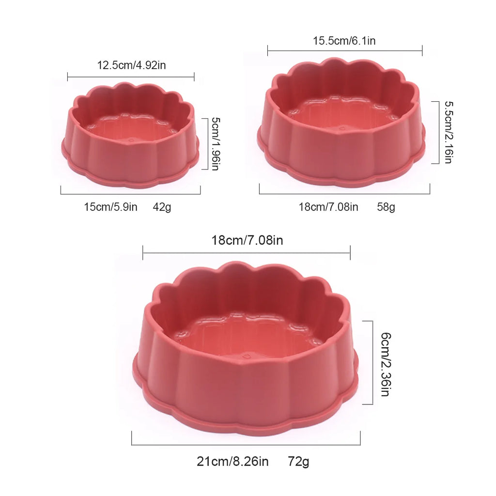 Durable Non-Slip Dog Bowl Food Water Feeder for Puppies
