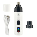 Rechargeable Quiet Electric Pet Nail Grinder Trimmer