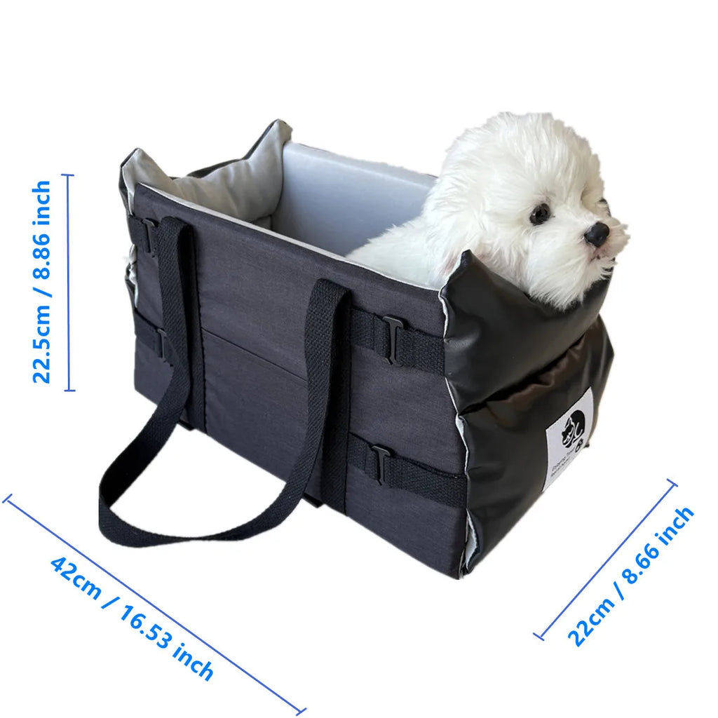 Portable Car Safety Pet Seat Small Medium Dogs Cats Travel Central Control Carrier Bed