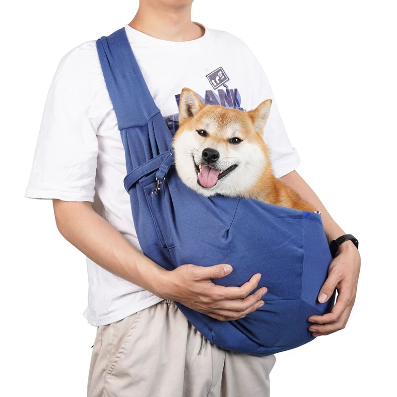 Outdoor Travel Shoulder Sling Bag for Pets