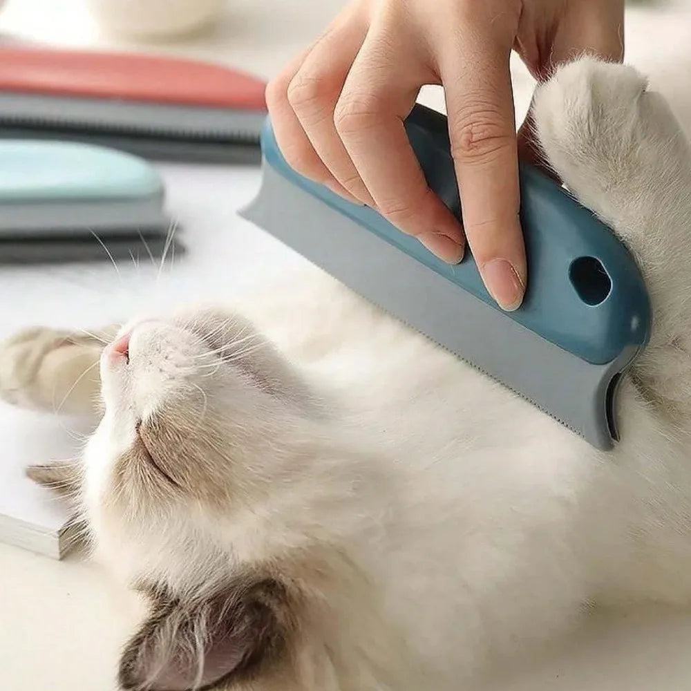 Gentle Pet Hair Remover Brush for Furniture and Clothes