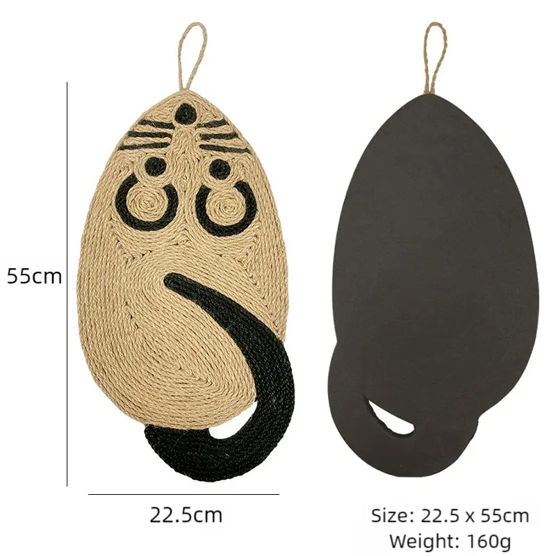 Cat Scratcher Board Claw Sharpener Mat - Grinding Nail Pad and Bed