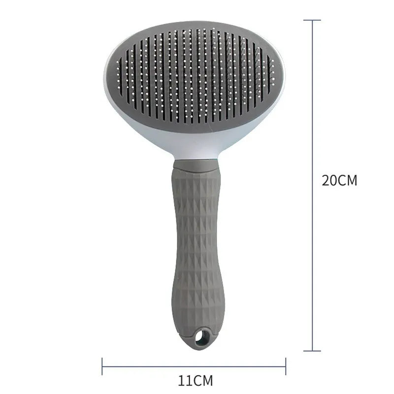 Pet Hair Remover Grooming Brush for Dogs and Cats