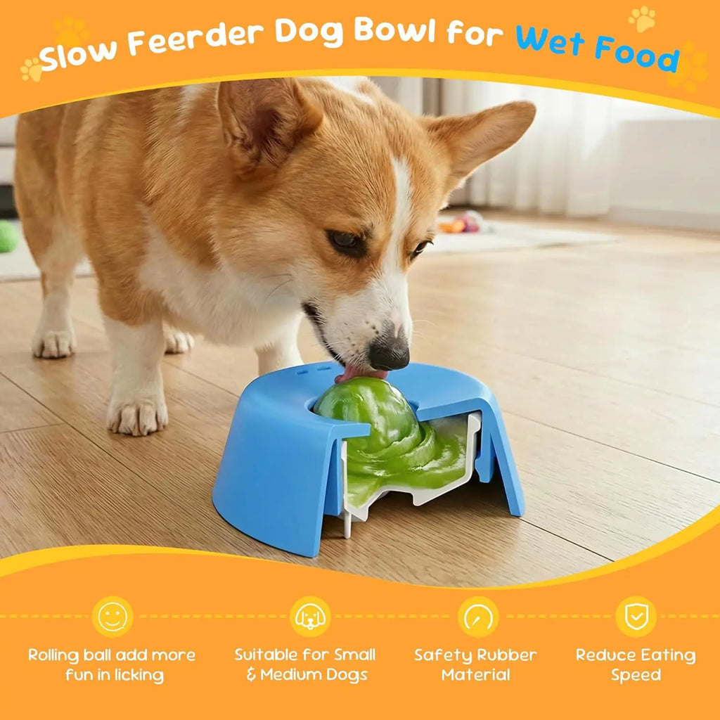 Lick Sphere Puzzle Feeder Liquid Treats