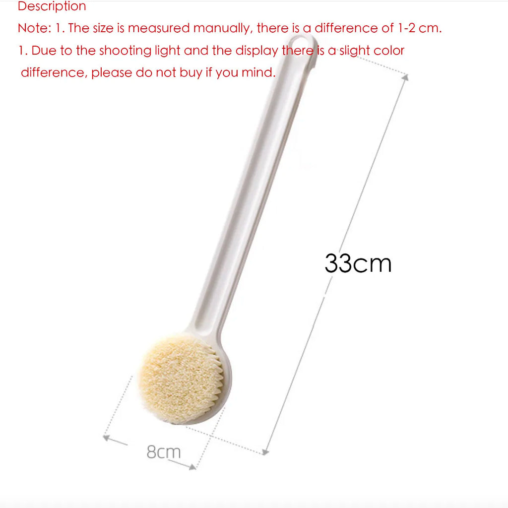 Japanese Long Handle Soft Hair Body Back Bath Brush