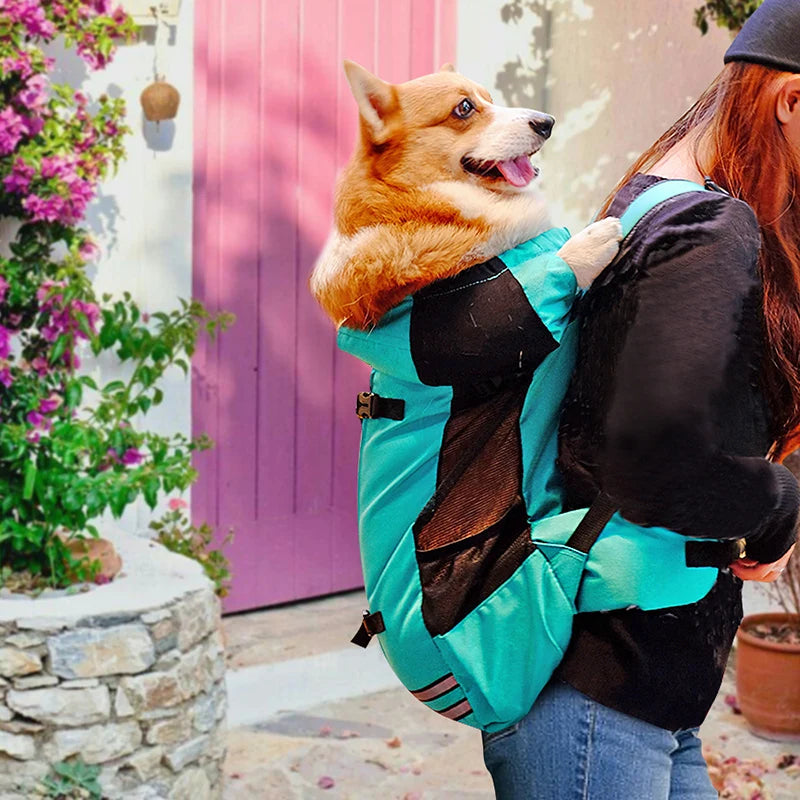 Durable Breathable Dog Backpack for Small Medium Dogs