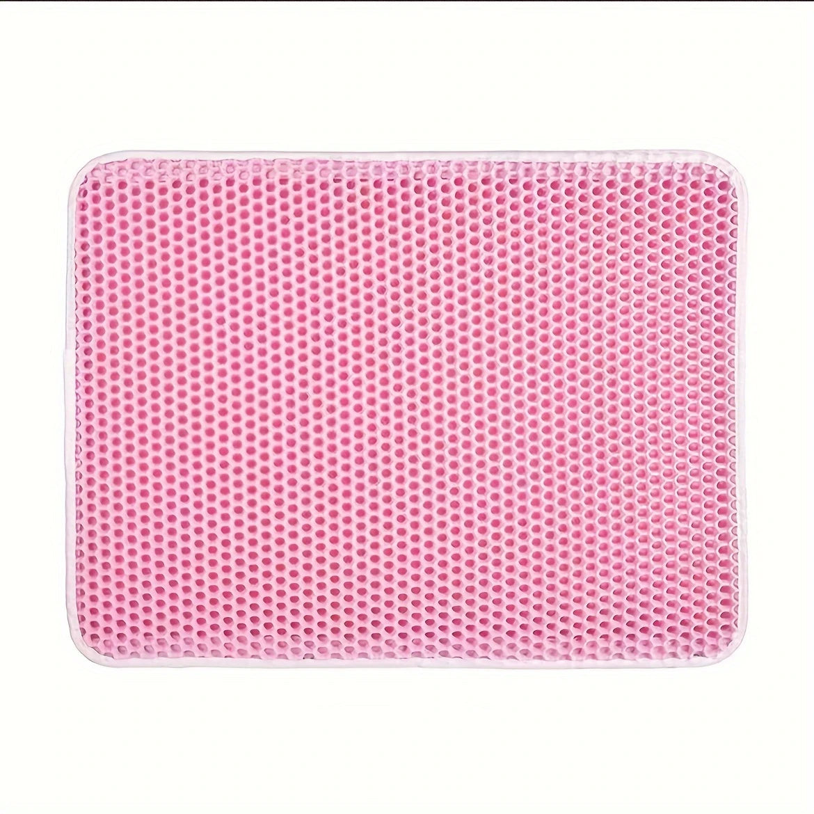 Large Cat Litter Mat Honeycomb Double Layer Urine Waterproof
