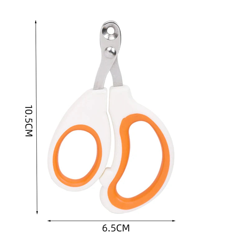 Circular Hole Cat Nail Scissors Professional Pet Dog Claw Trimmer