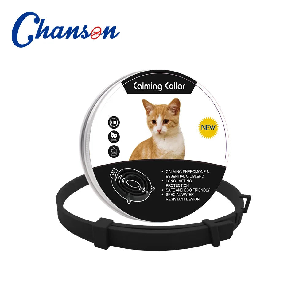 Pet Calming Collar Pheromone Anxiety Relief Cats Dogs