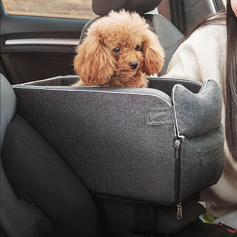 Portable Dog Cat Car Seat Travel Safety Bed Carrier Protection Waterproof