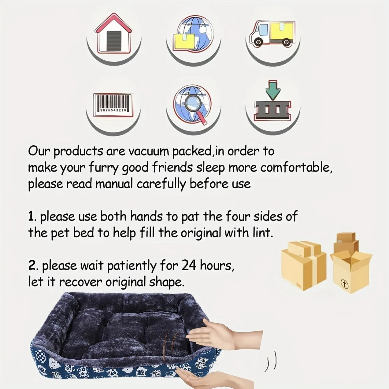 Convertible Dog Sofa Bed Indoor Large Pet House Puppy Mat