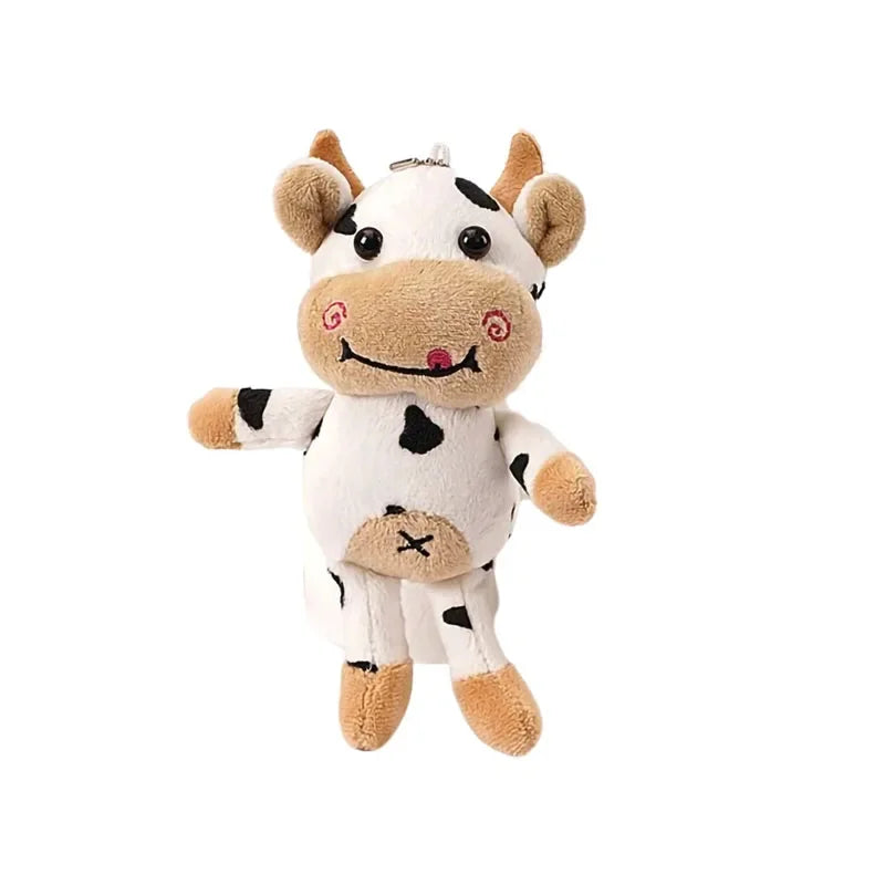 Cute Cow Plush Toy Calming Anxiety Relief for Cats Dogs