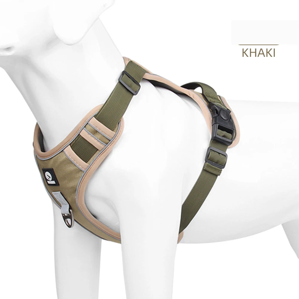 Dog Harness Tactical Molle Vest Military Working K9 Police Training Large Dogs