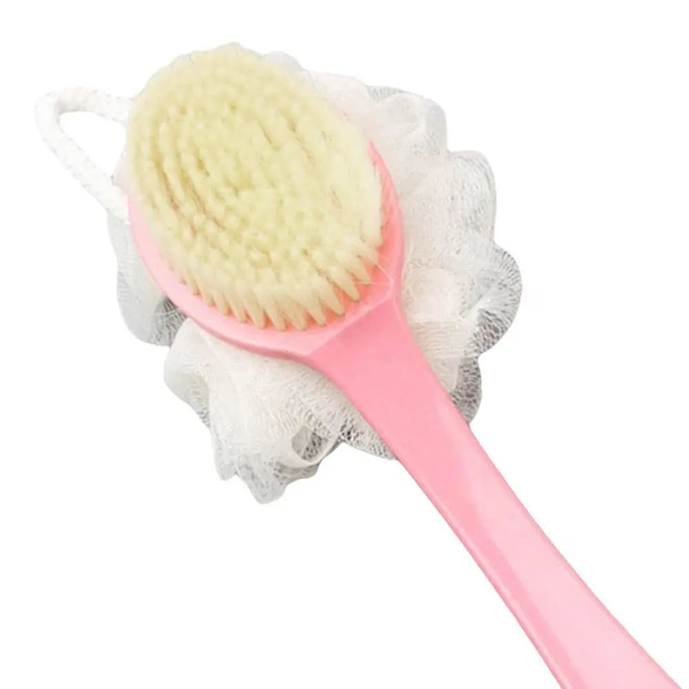 Long Handle Soft Bristle Body Bath Shower Brush