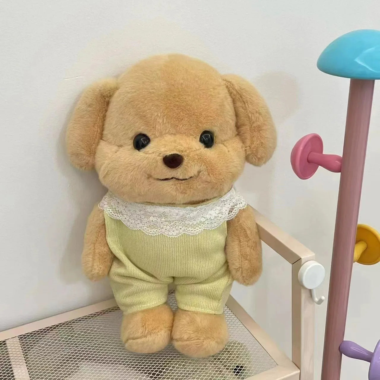 Cute Poodle Plush Toy Soft Stuffed Dog Kawaii Kids Gift