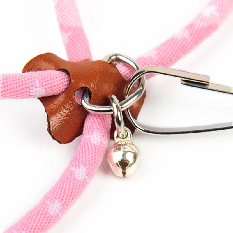 Adjustable Soft Pet Harness Leash for Birds Hamsters Ferrets Pigs