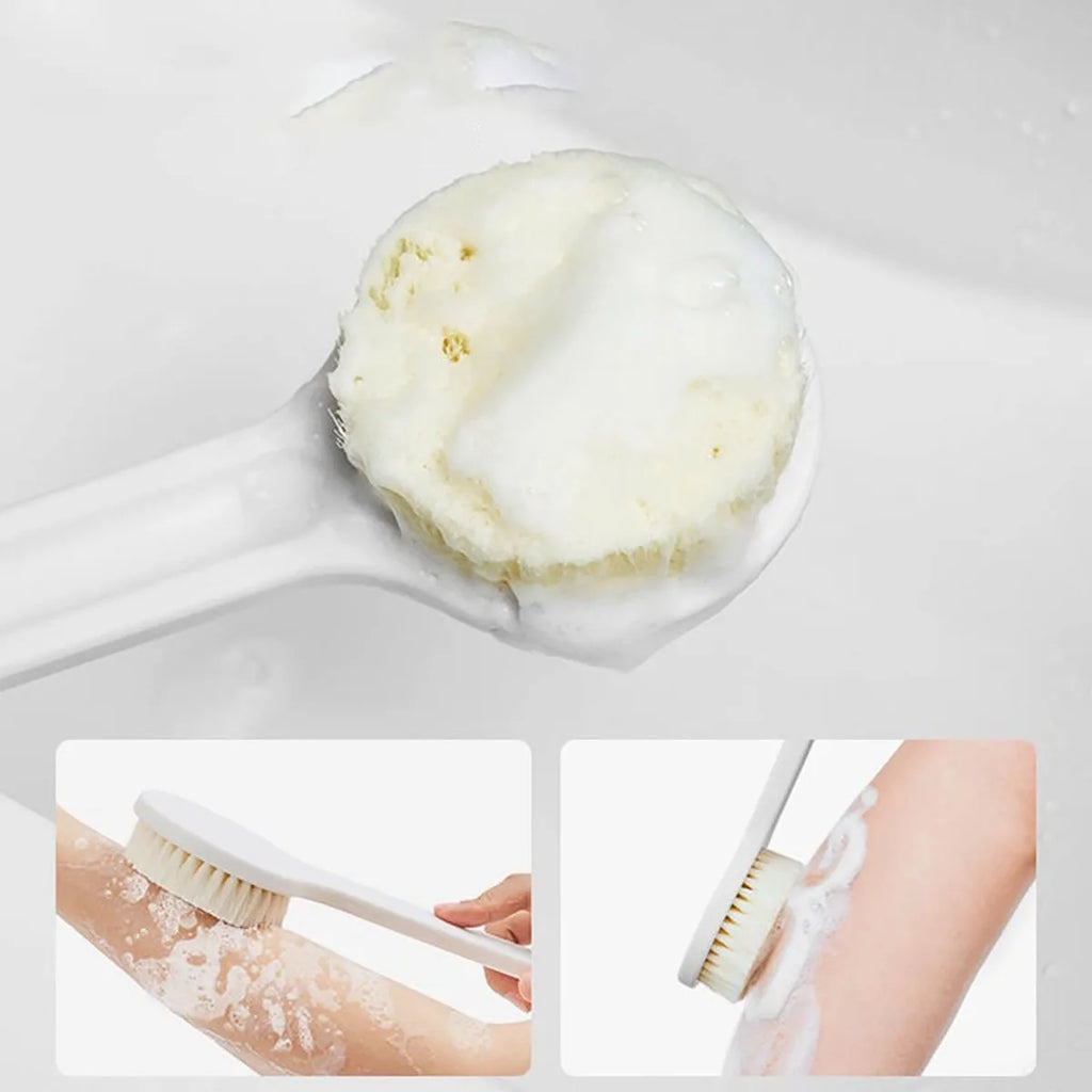 Japanese Long Handle Soft Hair Body Back Bath Brush