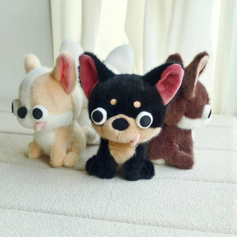 Realistic Chihuahua Plush Toy Soft Stuffed Puppy Kawaii Gift