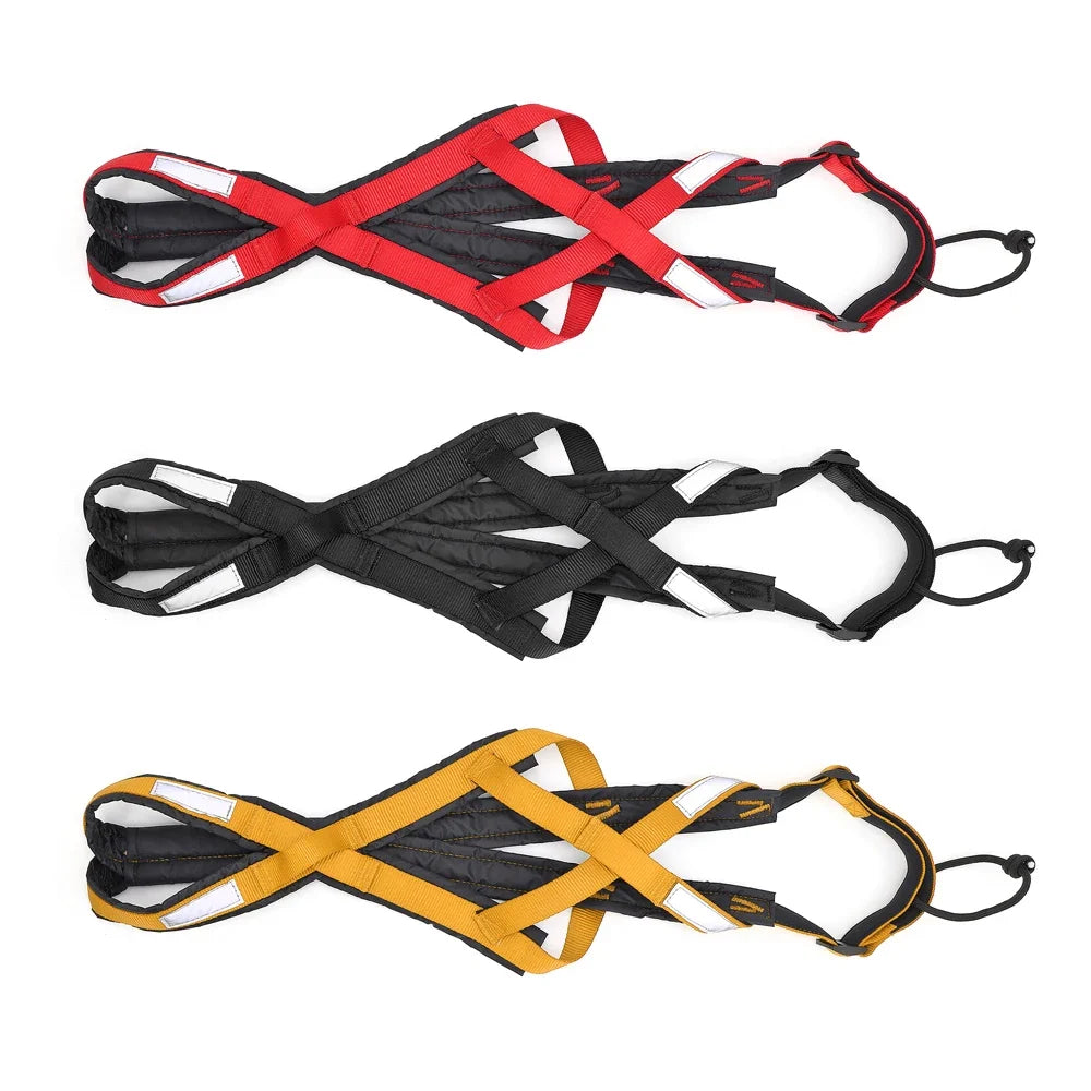 X-Back Sled Harness Large Dogs Husky Canicross | PawJoyKwT
