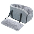 Portable Pet Dog Car Seat Central Control Nonslip Kennel Bed Cozy Safe