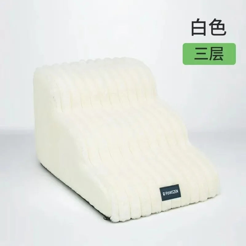 Anti-Slip Pet Stairs Ladder for Small Medium Dogs Washable Foam