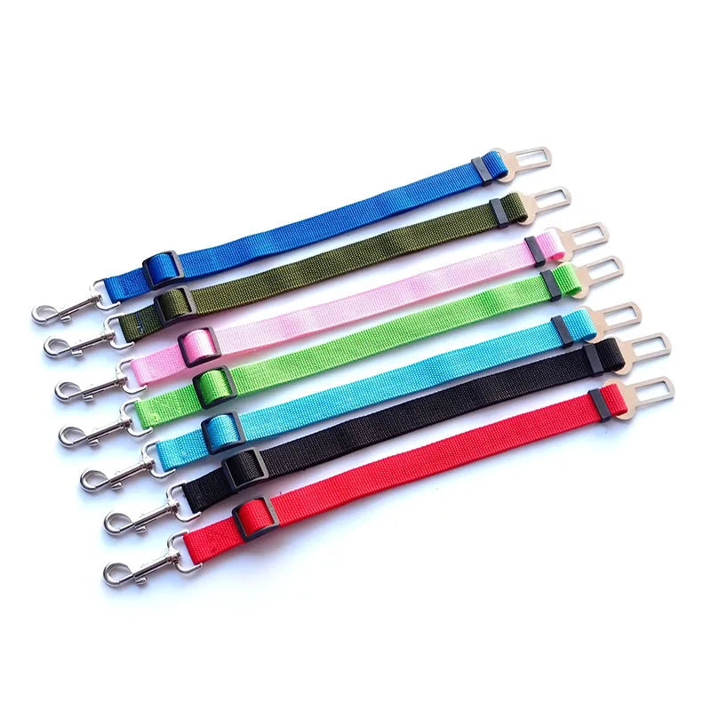 Adjustable Pet Car Seat Belt Safety Harness Clip