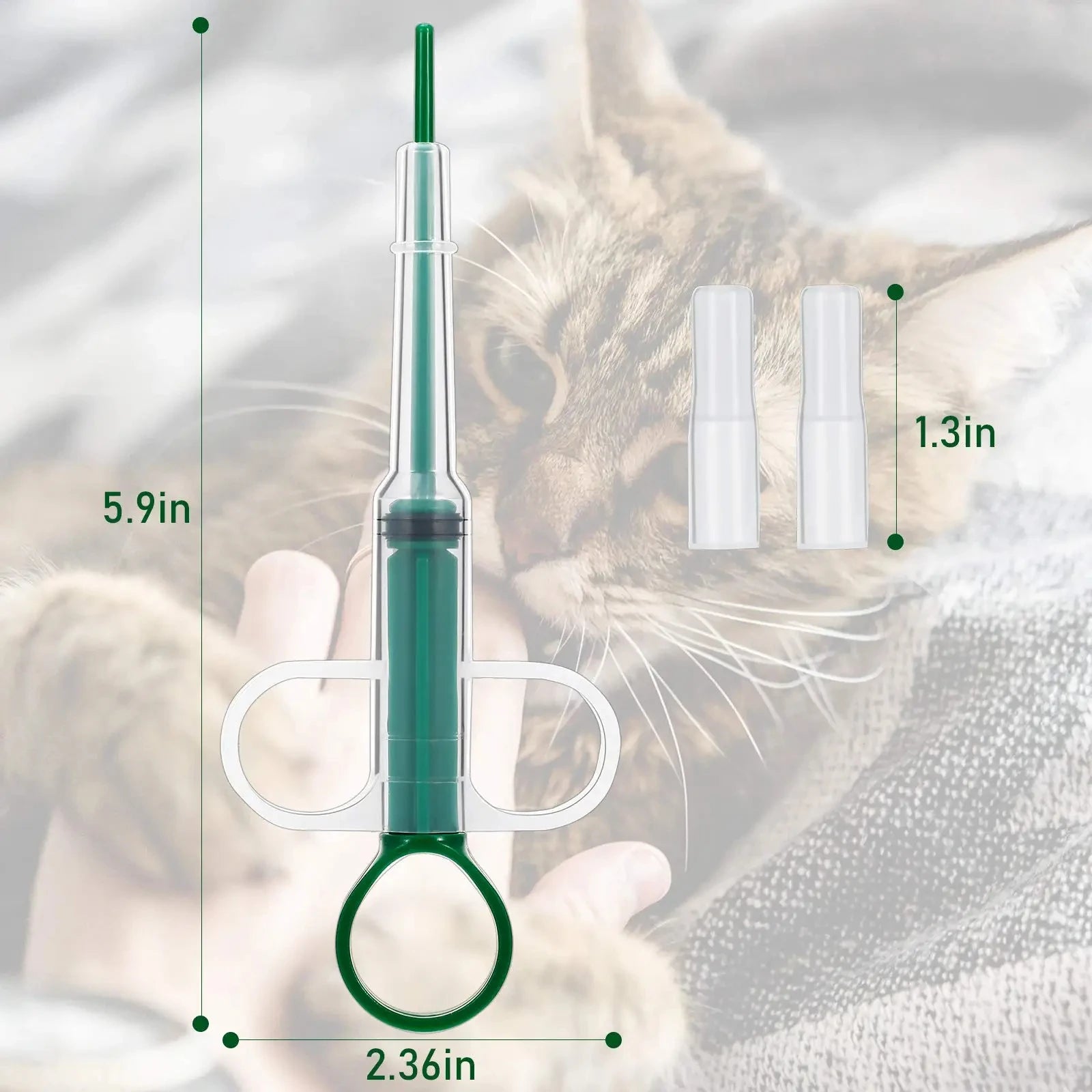 Pet Pill Dispenser Stick for Cats & Dogs Medication Feeder