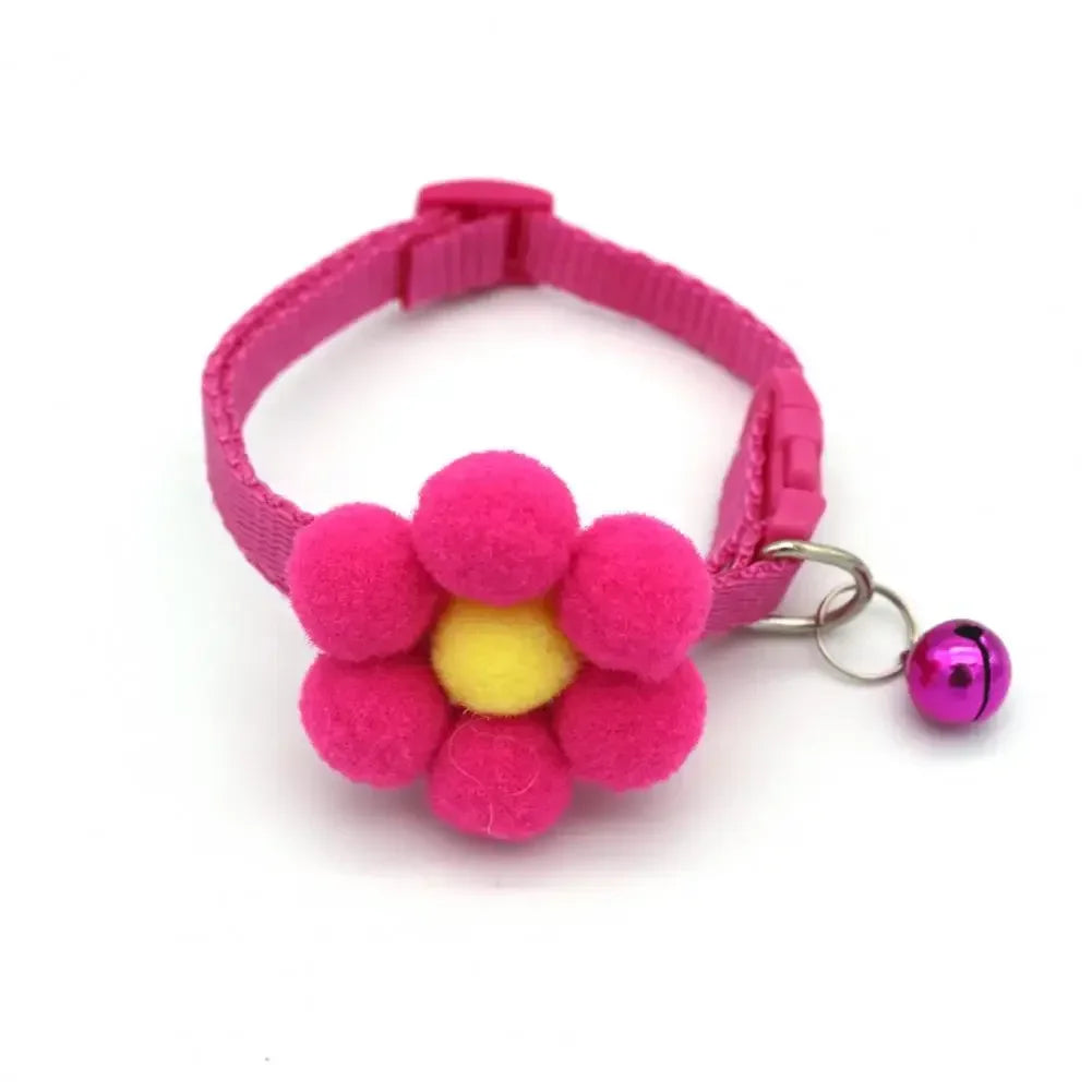 Cute Bow Cat Collar Kitten Necklace Bell Chihuahua Puppy