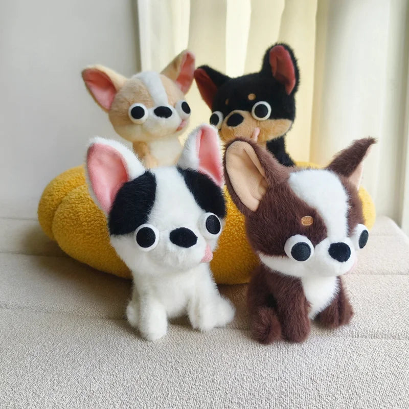 Realistic Chihuahua Plush Toy Soft Stuffed Puppy Kawaii Gift