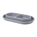 15-Degree Slanted Anti-Ant Non-Slip Pet Feeder Bowl Cats Dogs