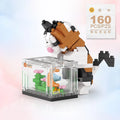 Cute Animal Fish Tank Building Blocks Kit for Kids Girls