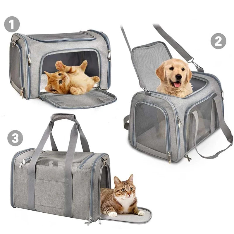 Airline Approved Portable Soft Backpack Pet Carrier