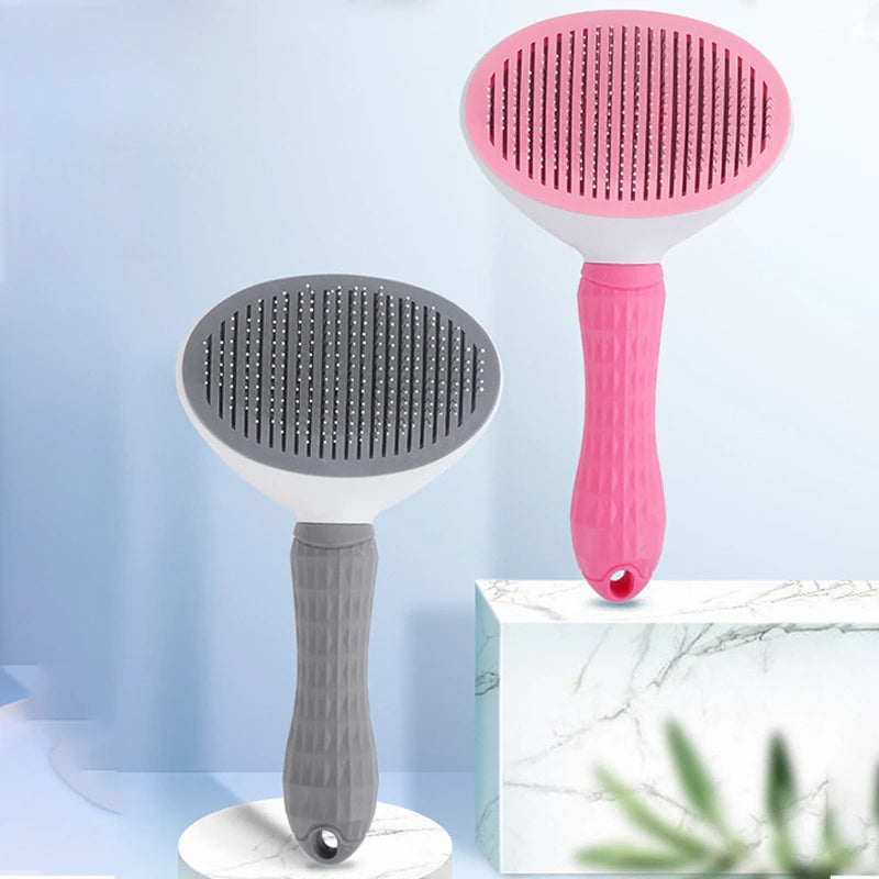 Long Handle Reusable Pet Grooming Hair Remover Brush