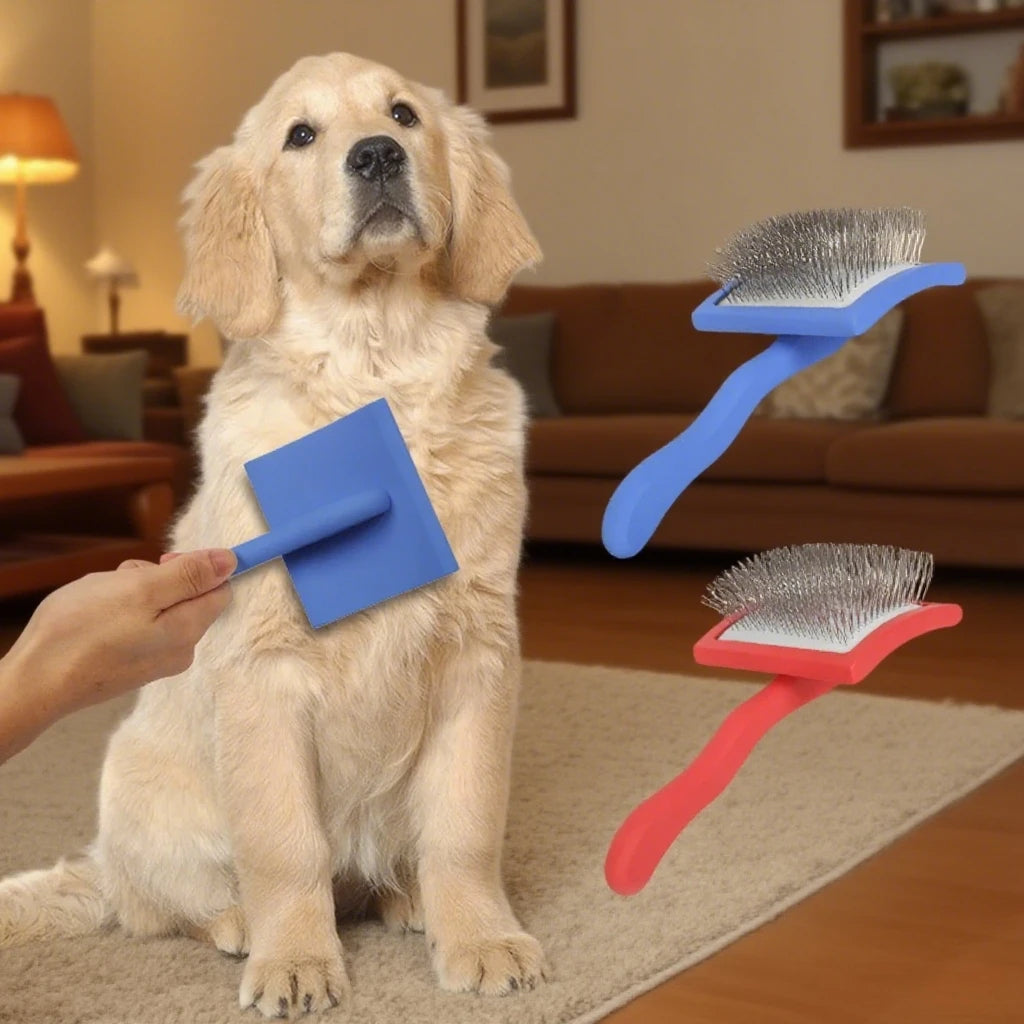 Long Handle Reusable Pet Grooming Hair Remover Brush