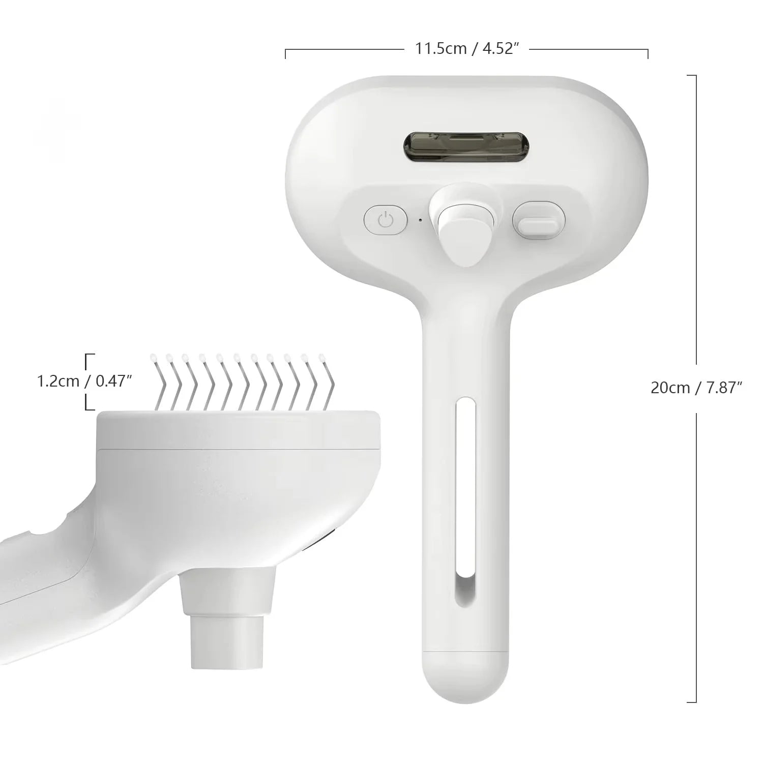 Spray Mist Pet Hair Comb Grooming Brush for Dogs and Cats