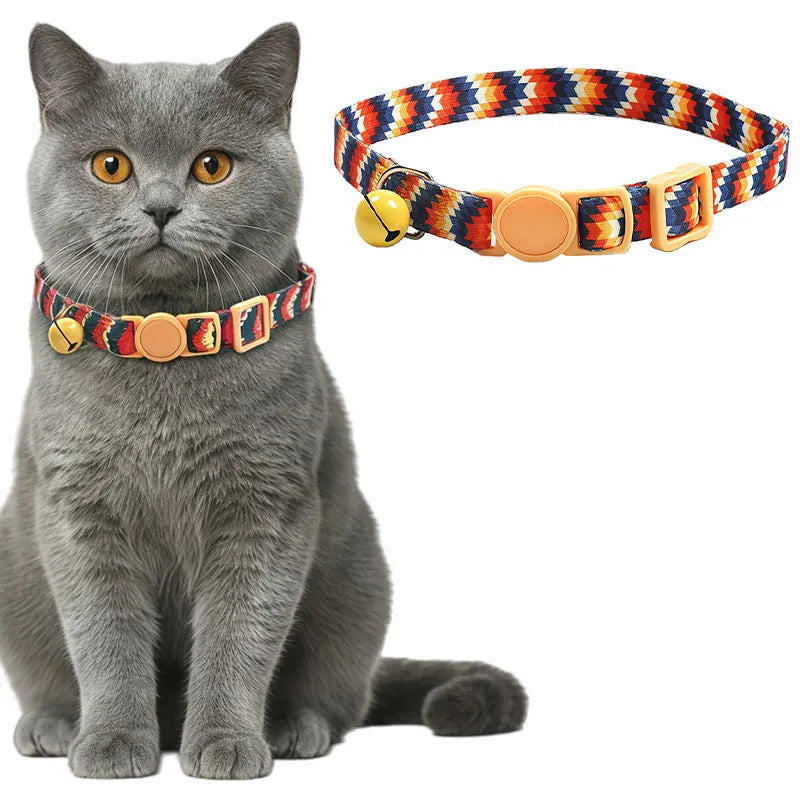 Cute Breakaway Cat Collar Bell Adjustable Soft Small Cats